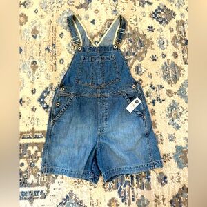 GAP Blue Denim Overalls. NWT
